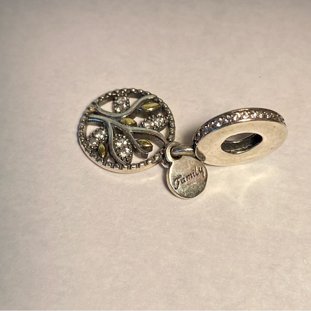 Pandora Family Tree Sterling Silver Charm. New. - Picture 3 of 6